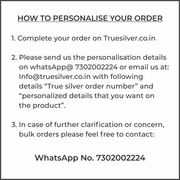 925 Sterling Silver Personalised Name and Date for Groom Engraved Square Cufflink for Men and Boys