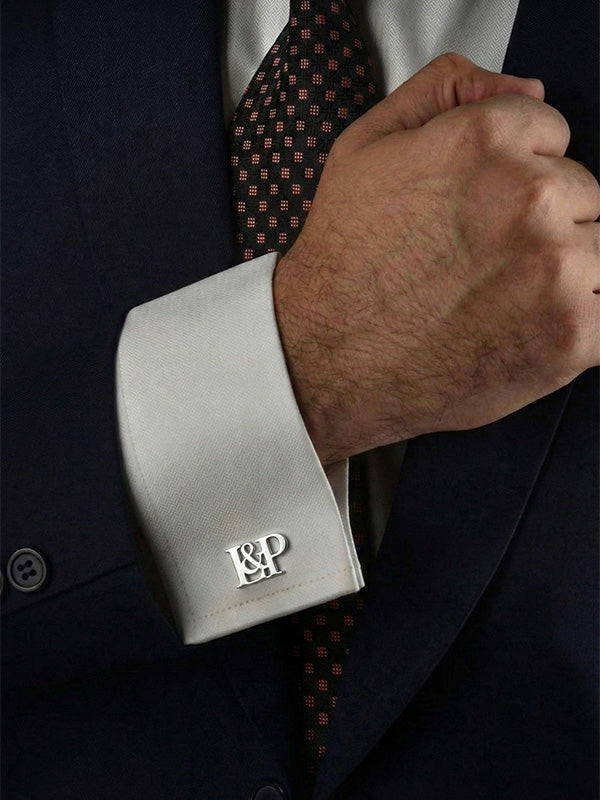 Personalized Wedding Monogram Cufflinks