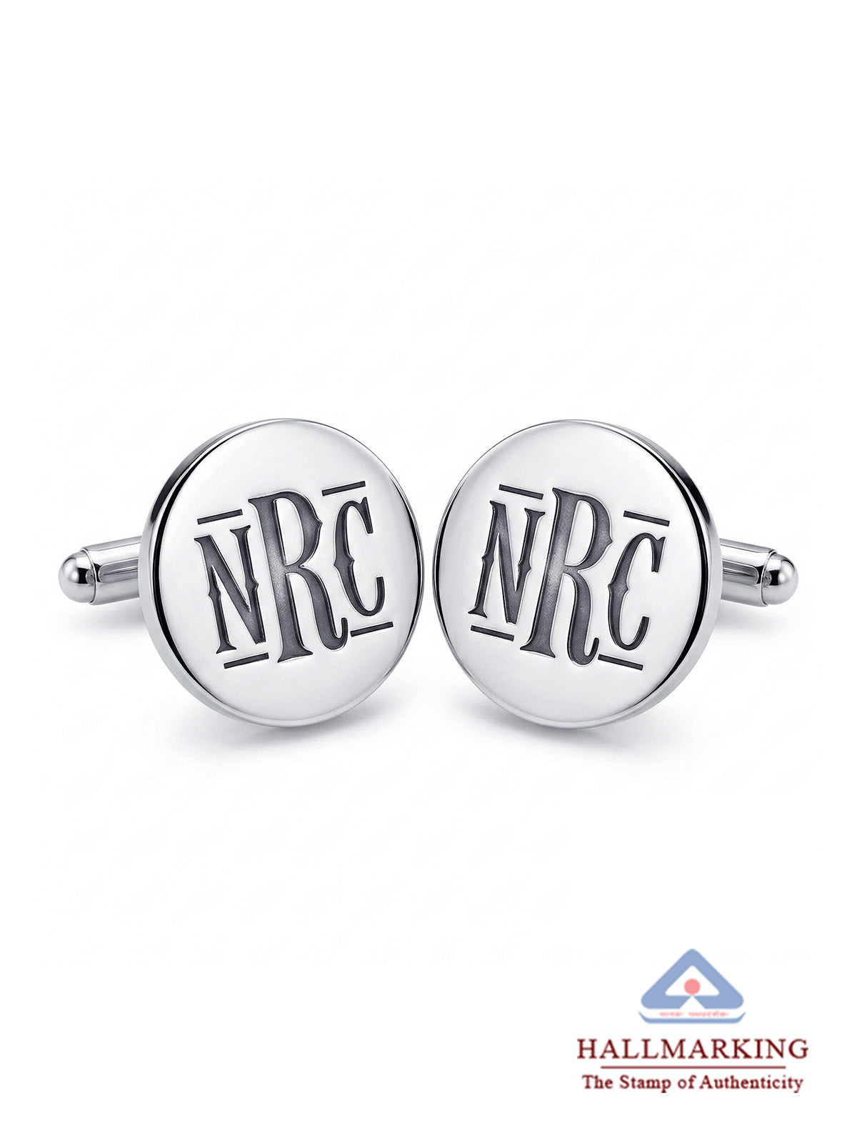 Personalized Double-Sided Monogram Cufflinks