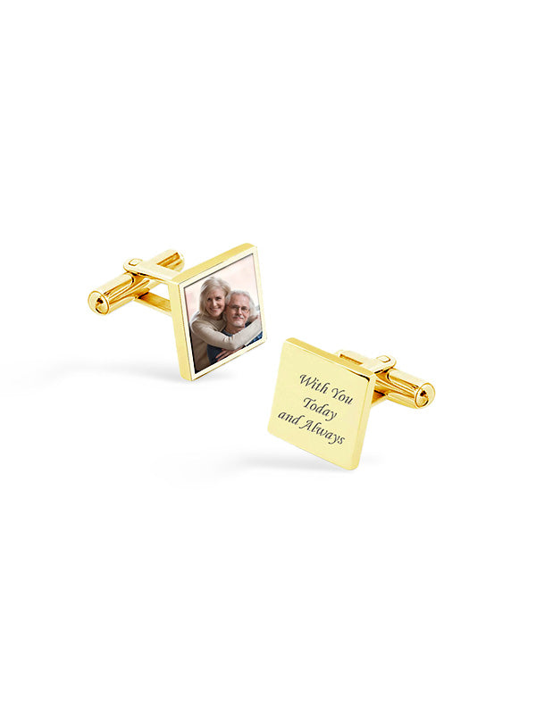 Personalized Photo & Message Cufflinks
