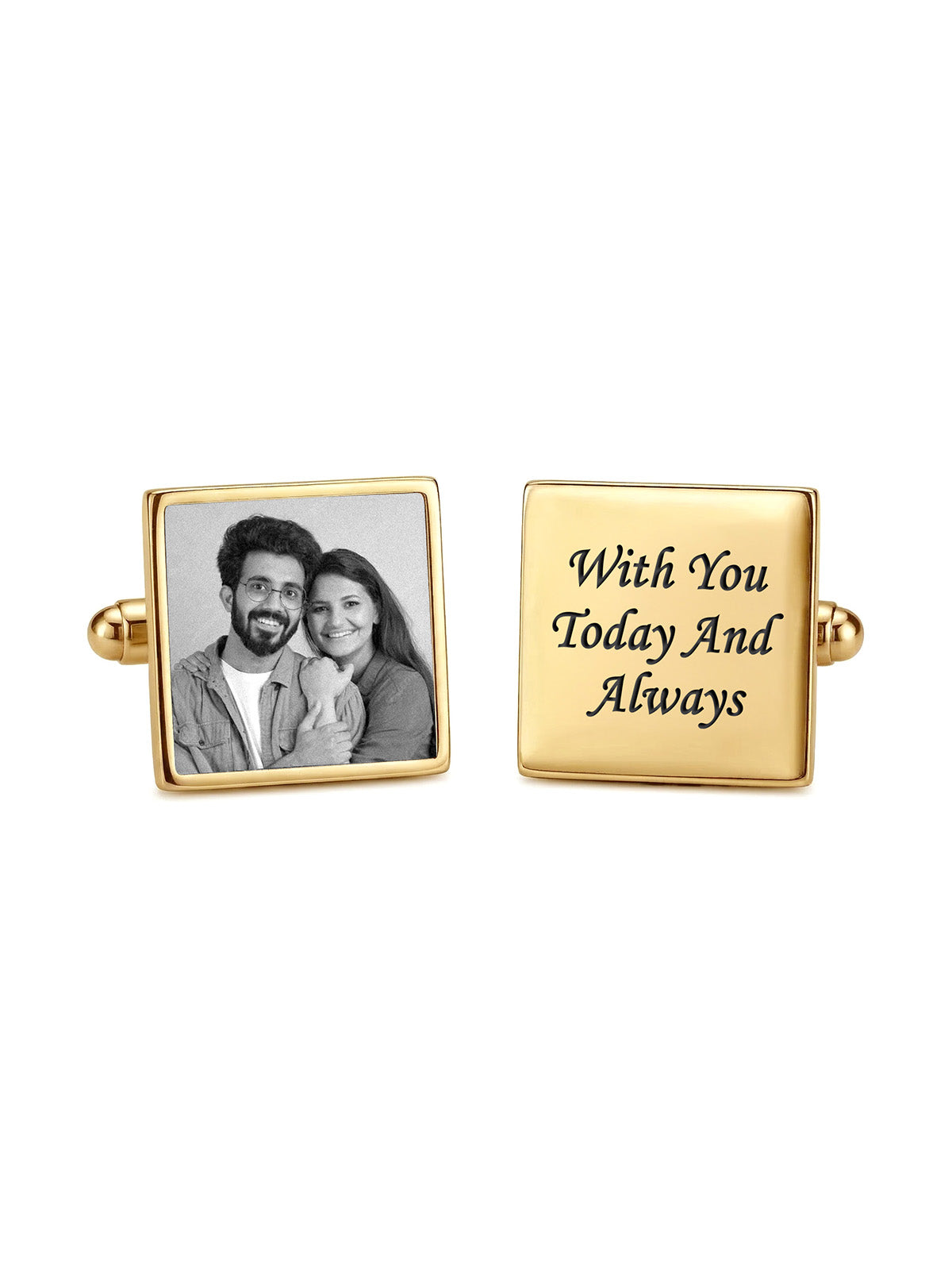 Personalized Photo & Message Cufflinks