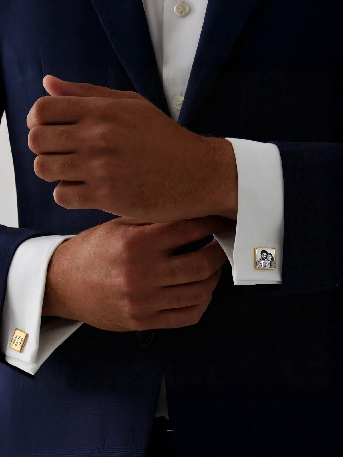 Personalized Photo & Message Cufflinks