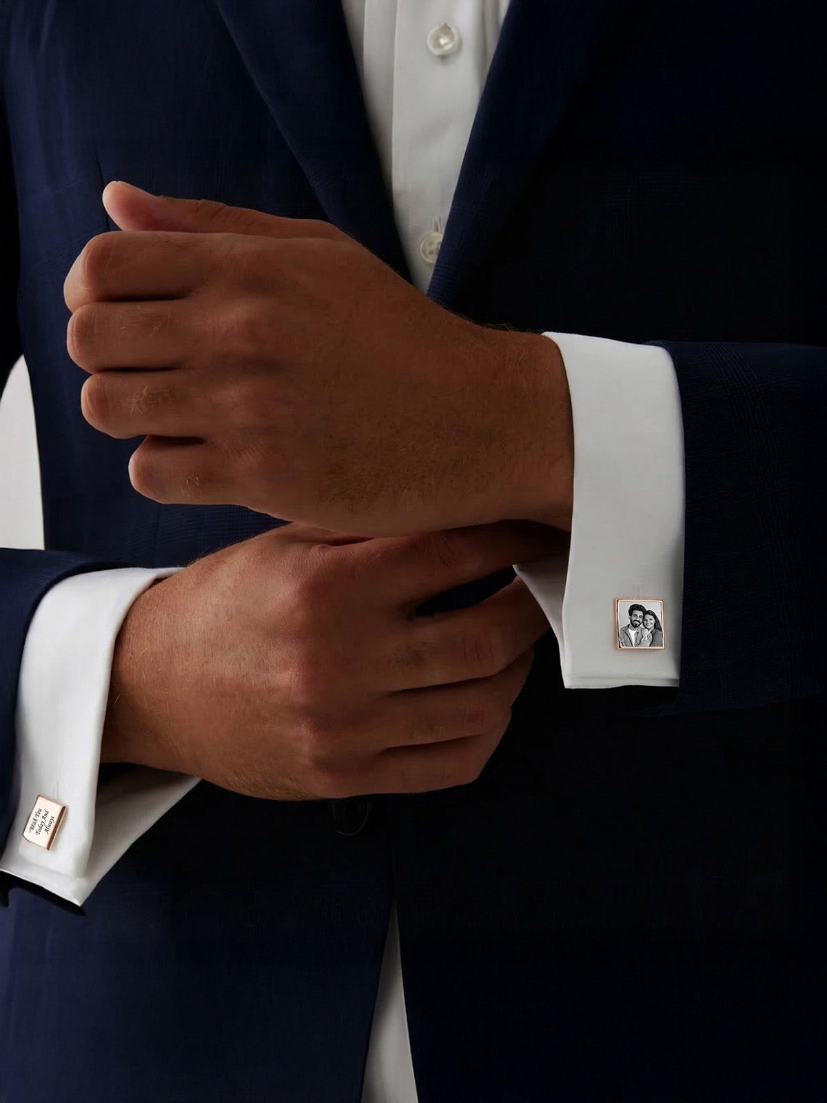 Personalized Photo & Message Cufflinks