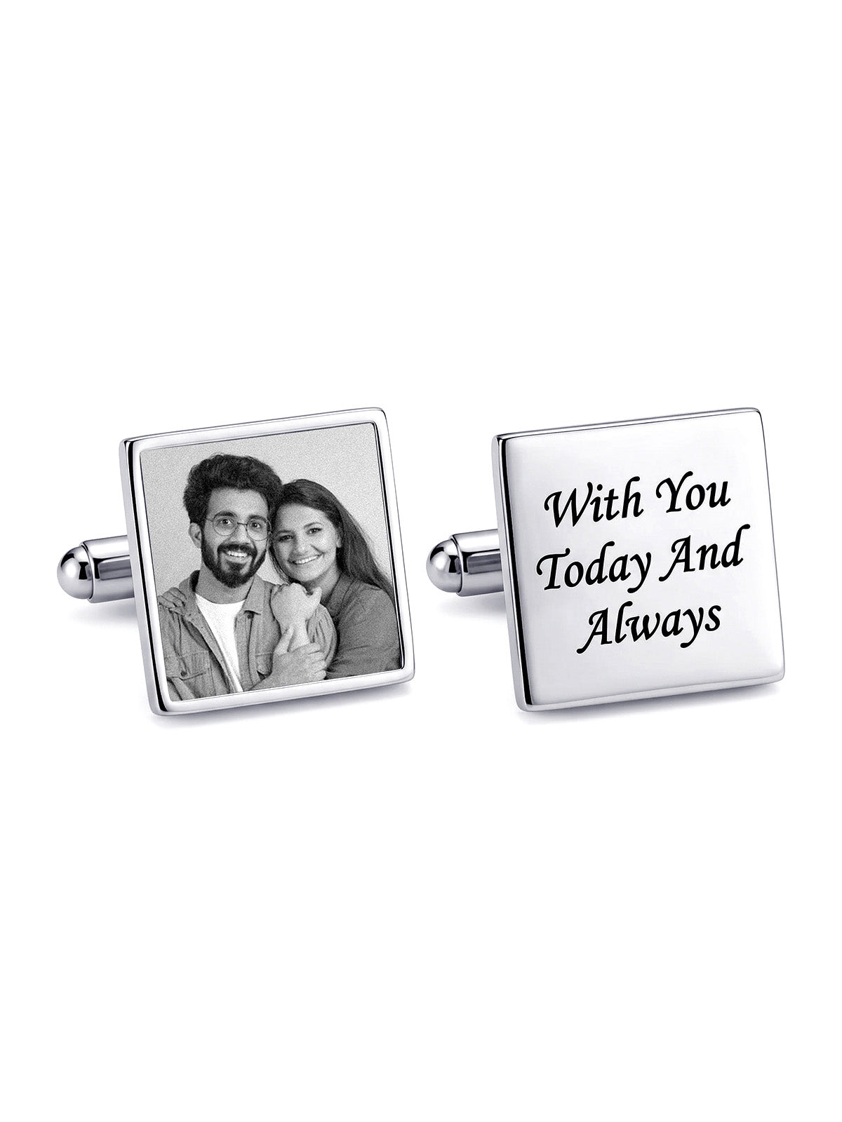 Personalized Photo & Message Cufflinks