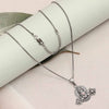 925 Sterling Silver CZ Lord Tirupati Balaji Locket Pendant Necklace for Men