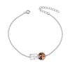 Personalised 925 Sterling Silver Photo Rakhi Bracelet for Brother