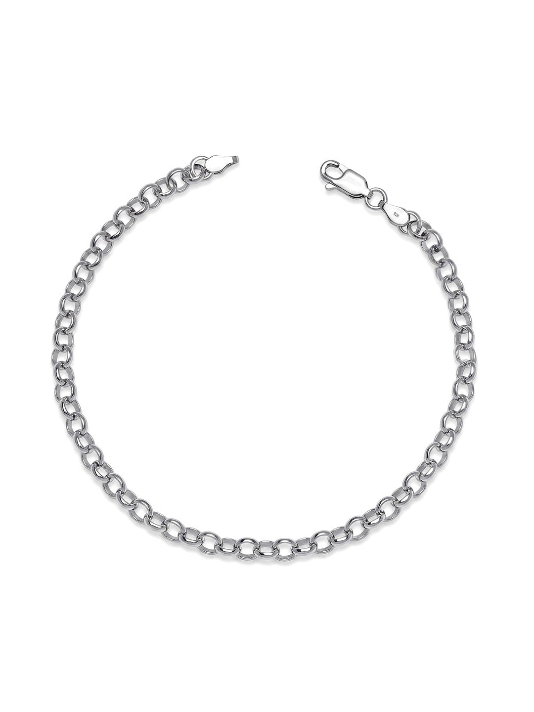 Rhodium Echo Bracelet