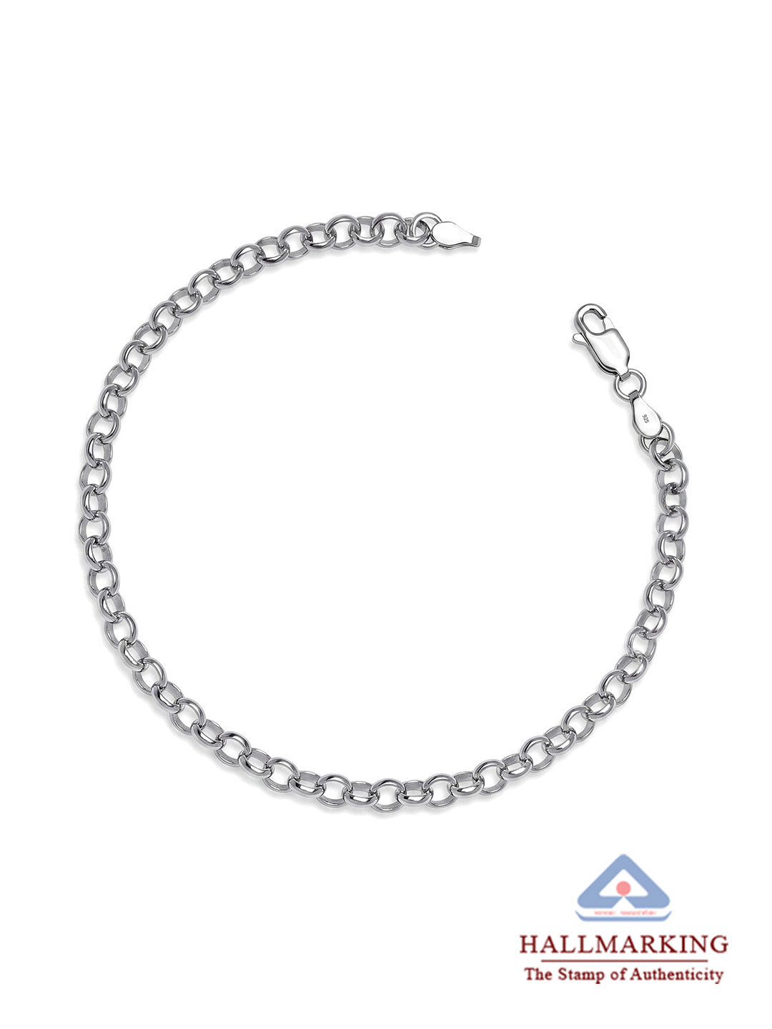 Rhodium Echo Bracelet