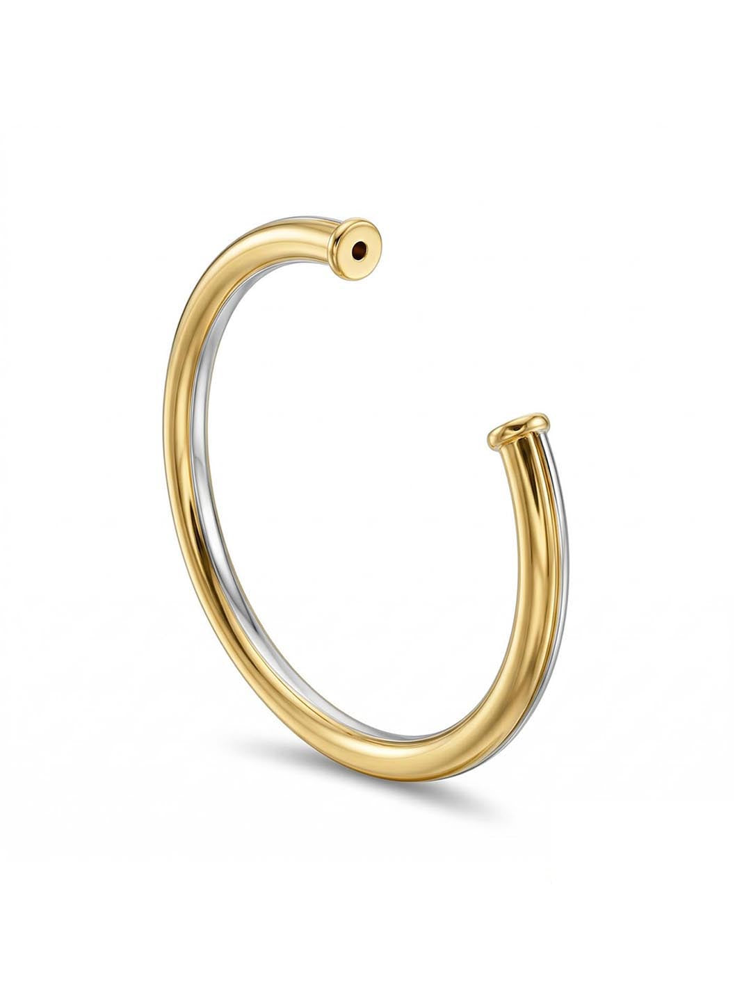 Minimal Curve Open Bangle