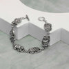 925 Sterling Silver Elephant Toggle Bracelet for Women Teen