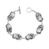 925 Sterling Silver Elephant Toggle Bracelet for Women Teen