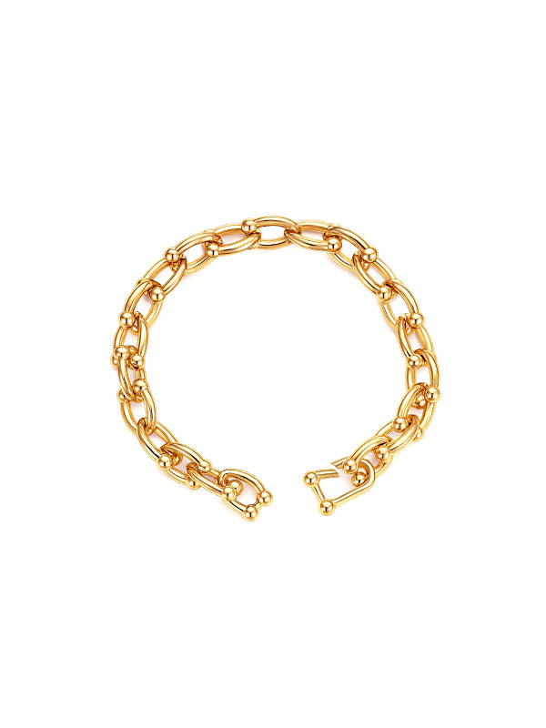 Aurelia Bold Link Loop Bracelet
