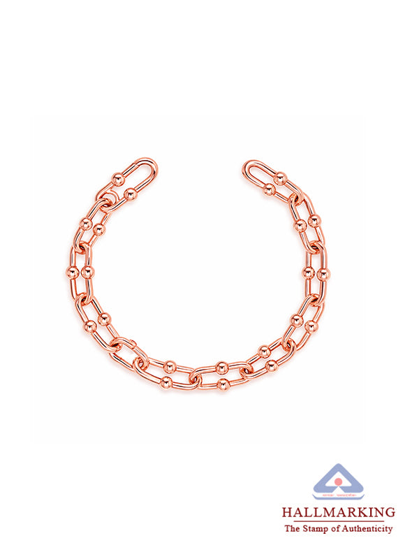 Amara Rose Beaded Link Bracelet