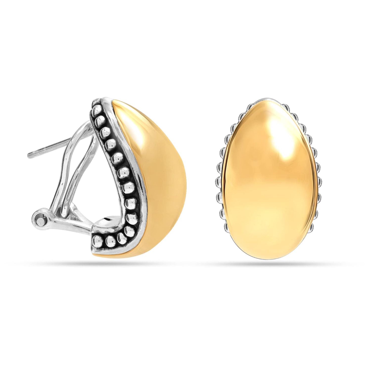 Dual Tone Statement Studs