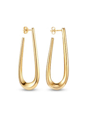 Valencia Bold Flash Arc Dangler Earring