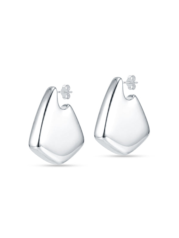 Orion Pentagon Stud Earrings