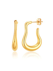 Lissara Oval Drops (Silver)