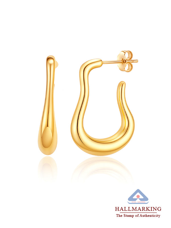 Lissara Oval Drops (Silver)