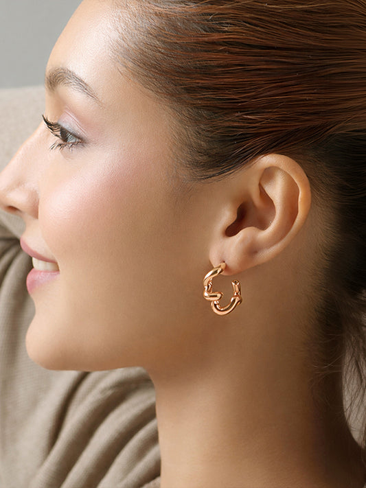 Oceane Flow Hoop Earrings