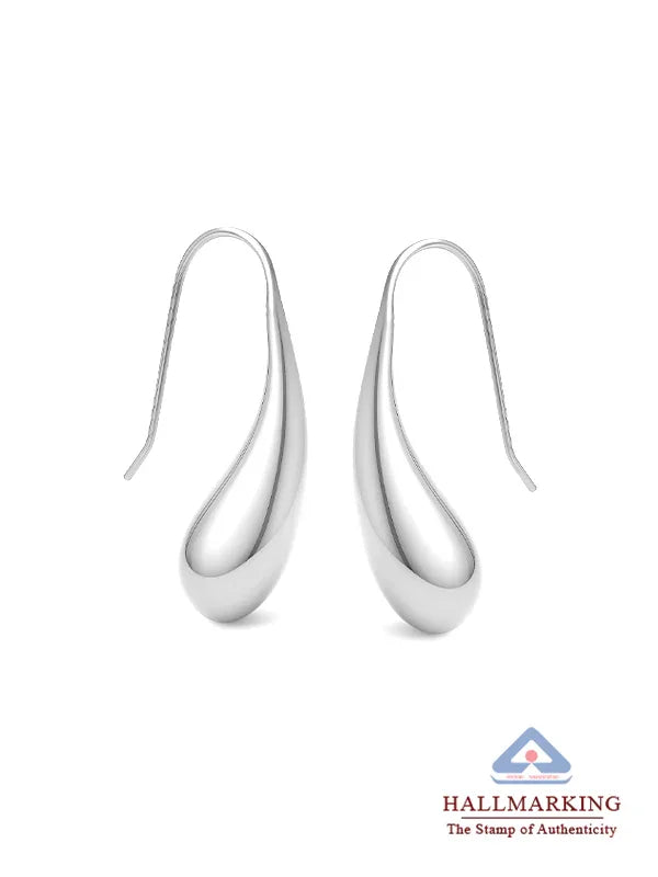 Classic Minimal Teardrop Drop Earrings