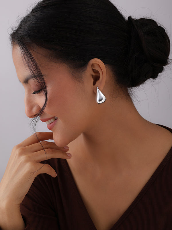 Astra Polished Stud Earrings for Women