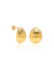 Marina Shell Silver Studs