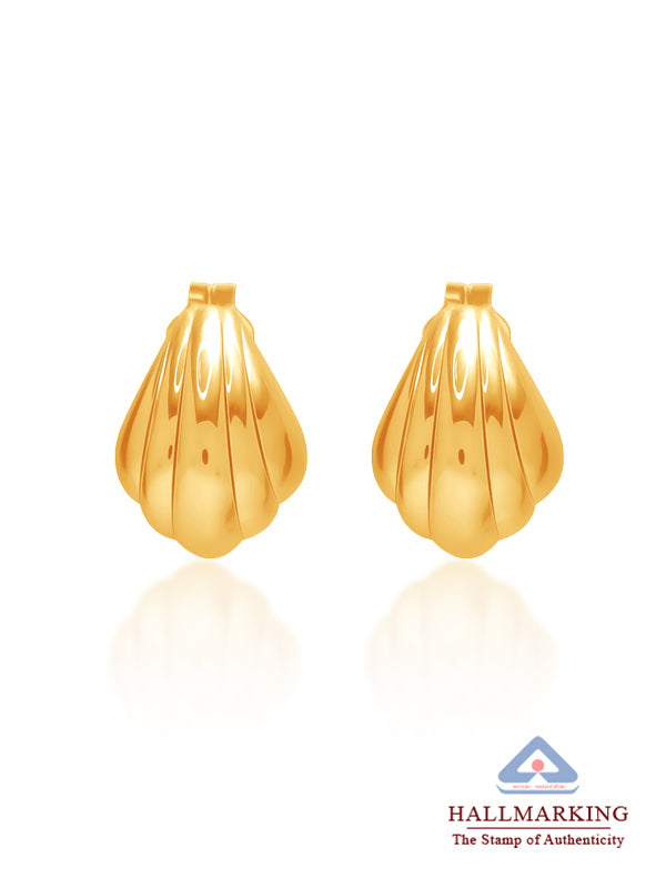 Shoreline Silver Charm Studs