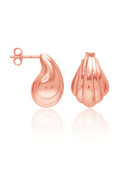 Shoreline Gold Charm Studs