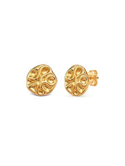 Golden Blossom Studs
