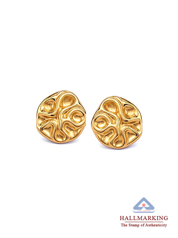 Golden Blossom Studs