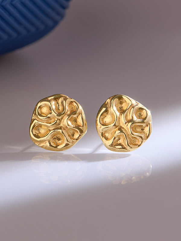Golden Blossom Studs