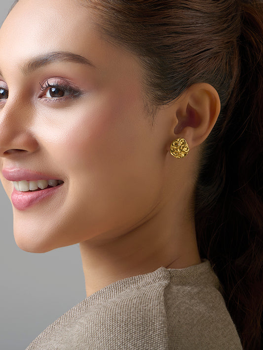 Golden Blossom Studs