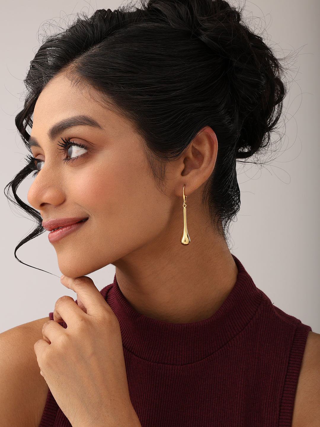 Gold Dangle Earrings