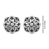 925 Sterling Silver Stud Earrings for Women 13 MM