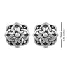 925 Sterling Silver Stud Earrings for Women 13 MM