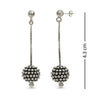925 Sterling Silver Antique Drop Dangler Earrings for Women