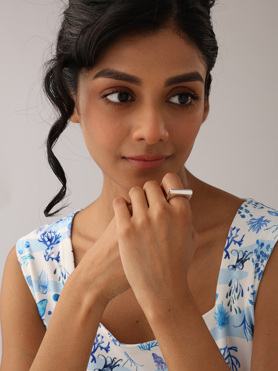 Silver Statement Ring