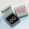 925 Sterling Silver Antique Click Top Hoop Earrings With Raksha Bandhan Gift Box For Sister