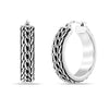 925 Sterling Silver Antique Hoop Earrings for Women
