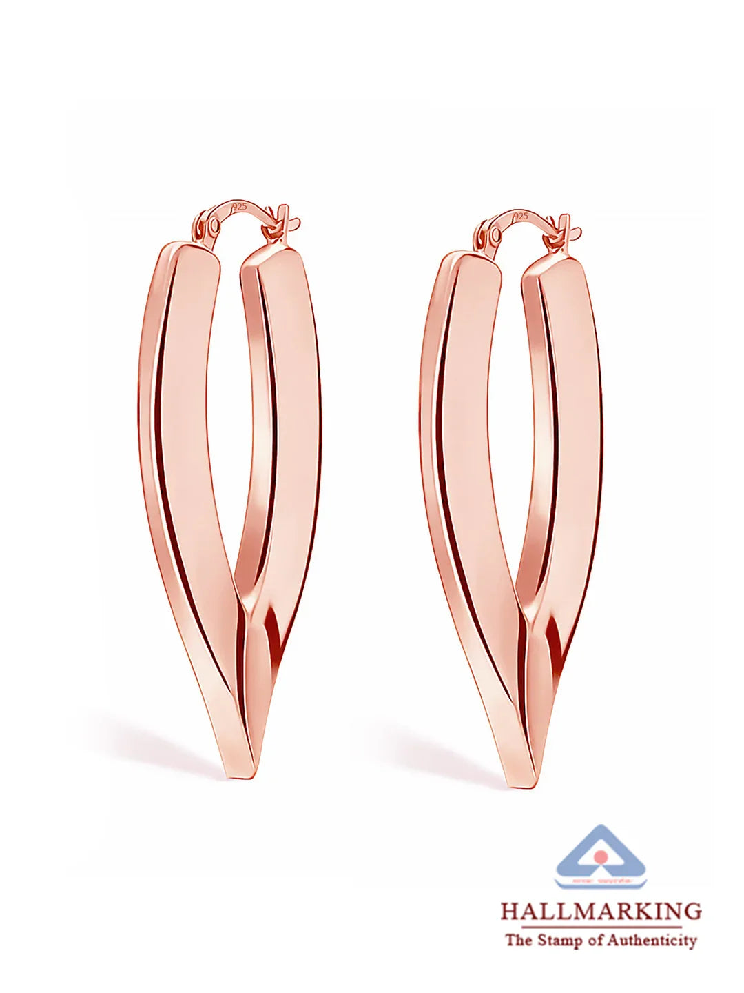 14K Rose-Gold Plated Classic Muse Ovals