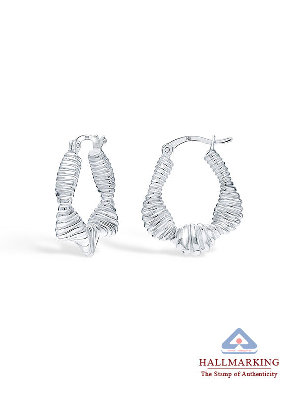 Vanya Ripple Hoops