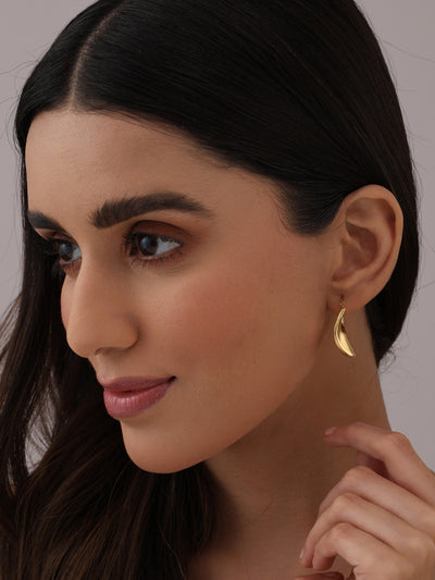 14K Gold-Plated Nayra Disc Hoops