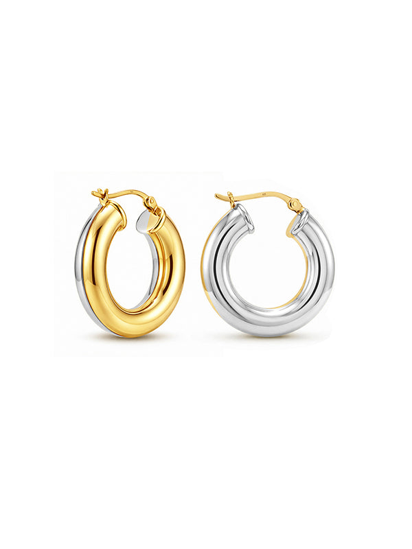 Zivah Fluid Click top hoops Earrings for Women