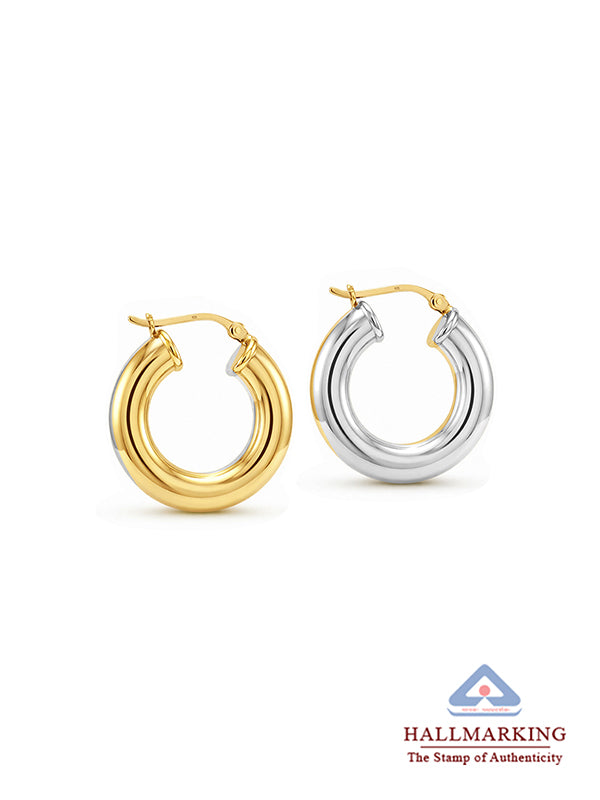 Zivah Fluid Click top hoops Earrings for Women