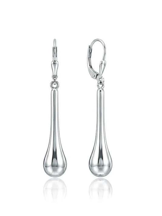 Linea Slim Linear Women's Drop Earrings