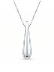 Grazia Teardrop Bar Pendant Women's Necklace