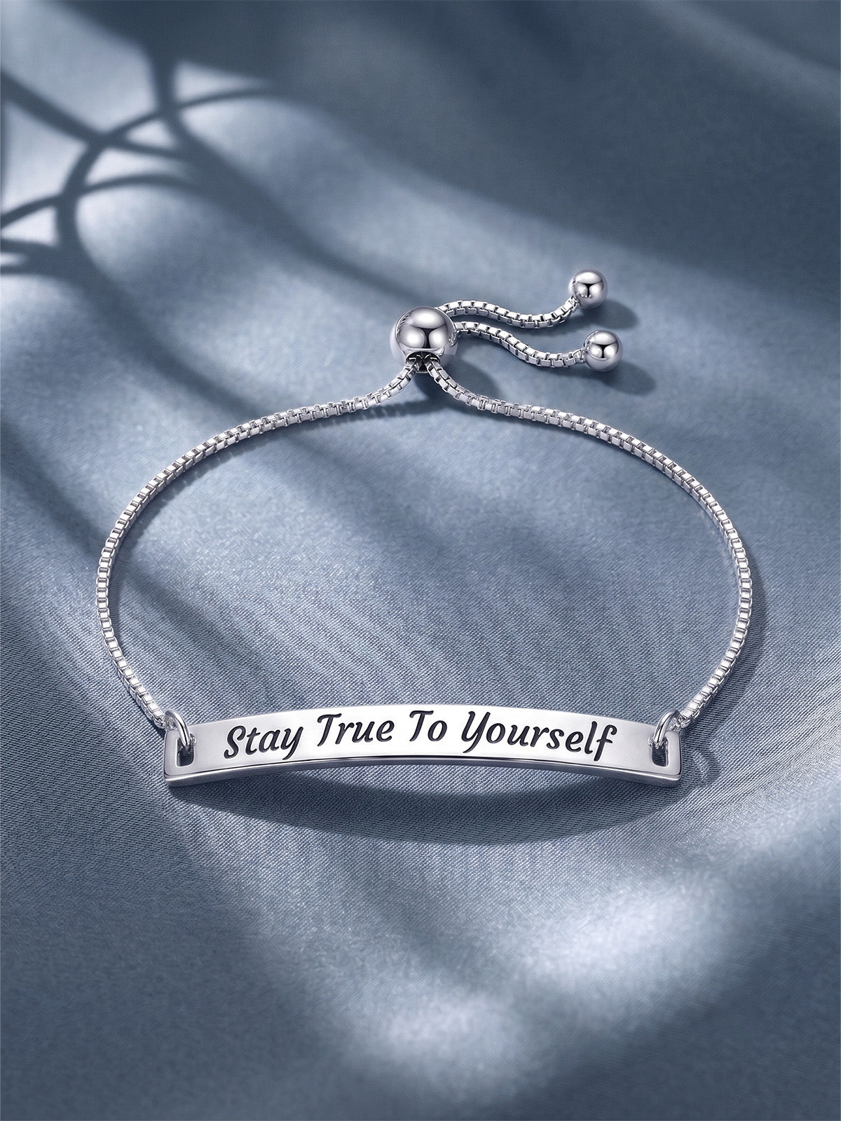 Mantra Personalized Engraved Women's Bracelet