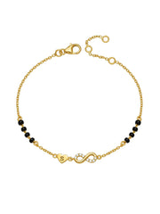 Personalised Flash Gold Mangalsutra Band