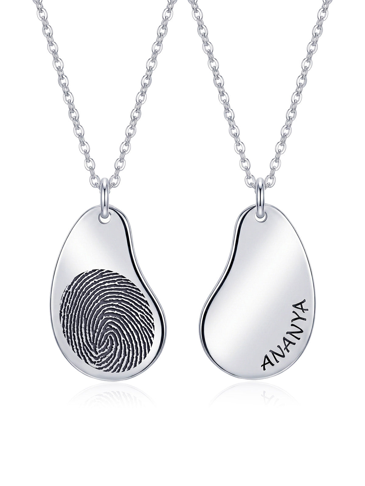 Silver Minimal Pendant Necklace