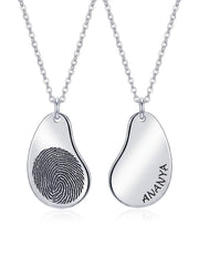 Silver Minimal Pendant Necklace
